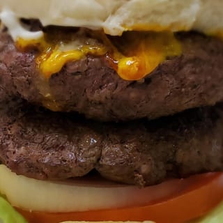 Double Hamburger Meal (Fries & Drink)