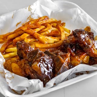 Large Hickory Smoked BBQ Rib Tips