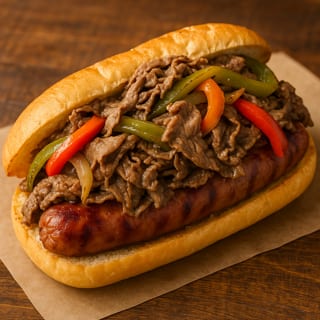 Italian Combo Beef & Sausage Sandwich