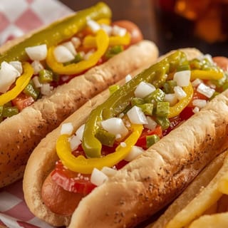 (2) Hot Dog W/Fries Special