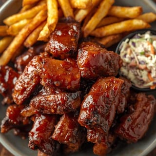 Regular Hickory Smoked BBQ Rib Tips